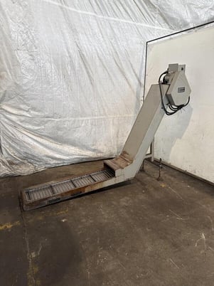 12" wide x 48" long Hennig #KM0-0320-00, chip conveyor - Image 1