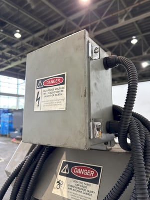 12" wide x 48" long Hennig #KM0-0320-00, chip conveyor - Image 7