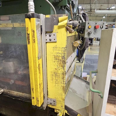 110 Ton, Bliss #C-110, OBI press, 8" stroke, CWP SMX-24 servo feeder - Image 6