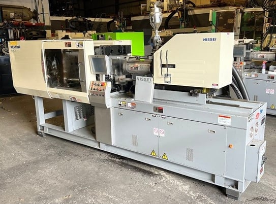 88 Ton, 1.13 oz., Nissei #NEX1000-5E, All Electric Injection Mold Machine, TACT Control, 2005 - Image 1