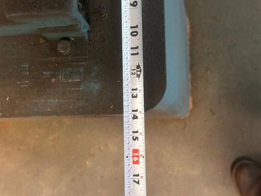 20 gauge x 2' Pexto & Wilcox #383-D, Manual Slip Roll, 24", 2" diameter roll - Image 9