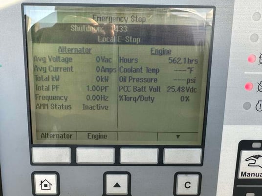 400 KW Cummins #DFCE, diesel generator set, 562 hours, NTA855-G5engine, 2002 - Image 9