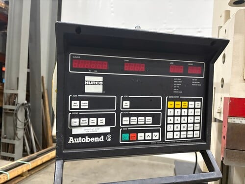 175 Ton, Cincinnati #175FMIIx6', hydraulic press brake, 10" stroke - Image 5
