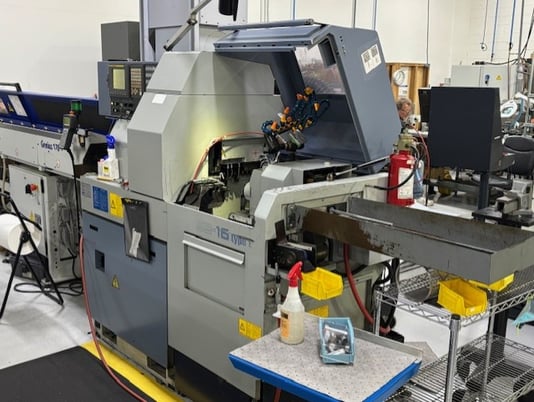 Star #SB-16E, SNS swiss type CNC lathe, 5/8" diameter, Fanuc 18i-TB, Iemca Genius 120 magazine bar feed, 2008 - Image 2
