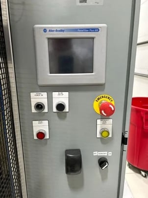 50 Ton, Macrodyne #MPZ-50, 4-Post Hydraulic Press, 20" stroke, 36" daylight, 2008 - Image 5