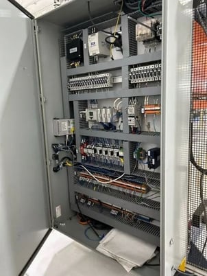 50 Ton, Macrodyne #MPZ-50, 4-Post Hydraulic Press, 20" stroke, 36" daylight, 2008 - Image 6