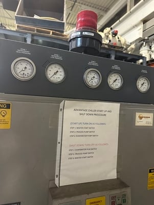 15 Ton, Advantage #TTI-15, Dual Zone Titan Chiller w/450 gallon poly tank w/lid - Image 2