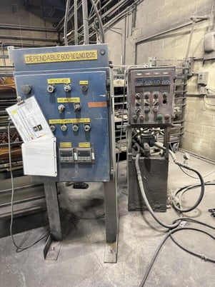 Dependable #600, shell core machine with hydrauic system & feed with blow tank, controls - Image 2