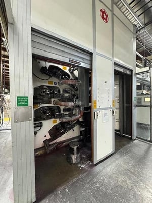 width & H #Primaflex, 52" wide 8 color printing press, Enercon Corona treater, BST camera inspection system - Image 5