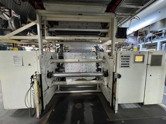 width & H #Primaflex, 52" wide 8 color printing press, Enercon Corona treater, BST camera inspection system - Image 7