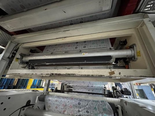 width & H #Primaflex, 52" wide 8 color printing press, Enercon Corona treater, BST camera inspection system - Image 9