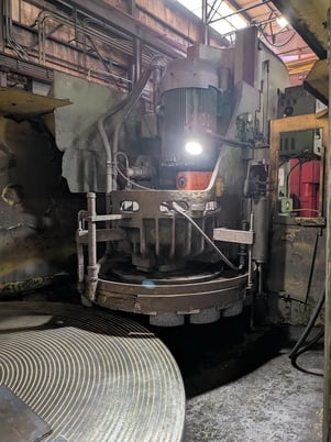 Blanchard #72HD-120, heavy duty vertical spindle rotary surface grinder, 144" swing, 120" chuck, 72" wheel - Image 3