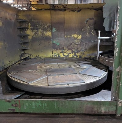 Blanchard #72HD-120, heavy duty vertical spindle rotary surface grinder, 144" swing, 120" chuck, 72" wheel - Image 4