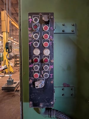 Blanchard #72HD-120, heavy duty vertical spindle rotary surface grinder, 144" swing, 120" chuck, 72" wheel - Image 5