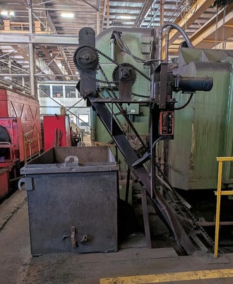 Blanchard #72HD-120, heavy duty vertical spindle rotary surface grinder, 144" swing, 120" chuck, 72" wheel - Image 7