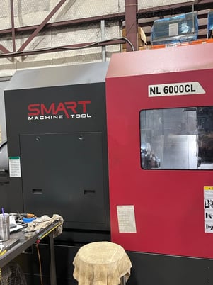 Smart Machine Tool #NL6000CL, CNC Lathe, 24" Chuck, 37.8" max turn diameter, 1000 RPM, 73 HP, 12 Station - Image 2