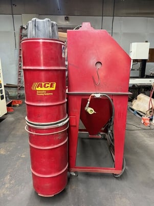 42" x 24" x 23" Ace Automation #2, sandbalst cabinet blast cleaning - Image 2