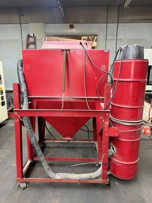 42" x 24" x 23" Ace Automation #2, sandbalst cabinet blast cleaning - Image 3