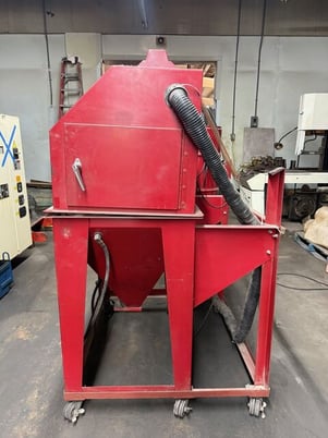 42" x 24" x 23" Ace Automation #2, sandbalst cabinet blast cleaning - Image 4