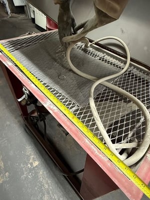 42" x 24" x 23" Ace Automation #2, sandbalst cabinet blast cleaning - Image 7