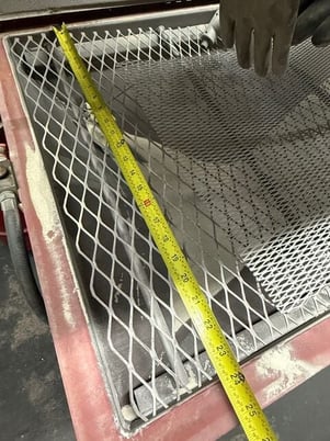 42" x 24" x 23" Ace Automation #2, sandbalst cabinet blast cleaning - Image 8