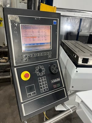 352 Ton, Trumpf #Trumabend-V320, CNC hydraulic press brake, 14' overall, 145" between housing, 2006 - Image 7