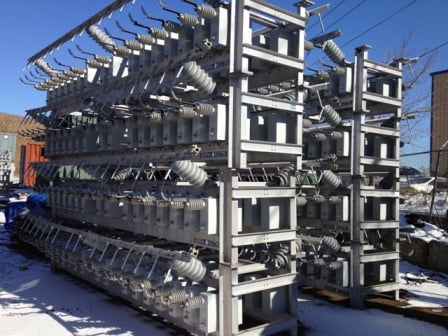 127,200 KVAR General Electric CAPACITOR BANK, 21600 VOLT, 448 X 300 KVAR, OUTDOOR - Image 3