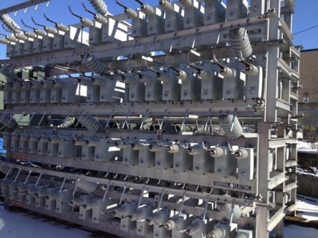 127,200 KVAR General Electric CAPACITOR BANK, 21600 VOLT, 448 X 300 KVAR, OUTDOOR - Image 4