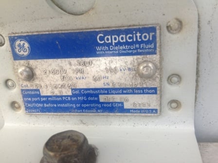 127,200 KVAR General Electric CAPACITOR BANK, 21600 VOLT, 448 X 300 KVAR, OUTDOOR - Image 6