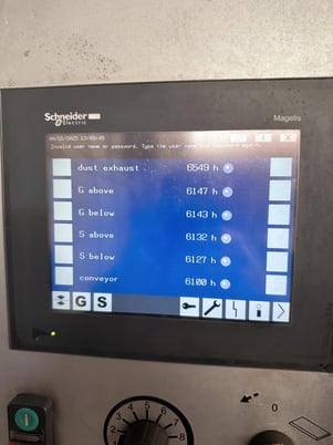 Lissmac #SBM-XL1500-G2S2, deburring machines, 60" x 4.72" working capacity, dust collector, 2016 - Image 3