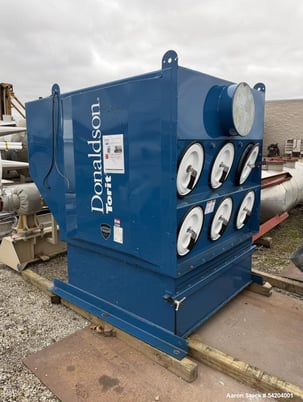 1140-9580 cfm Donaldson Torit #DF02-12, Dust Collector, 12 filters, 2280 sq.ft. filter media area, 20 HP - Image 1