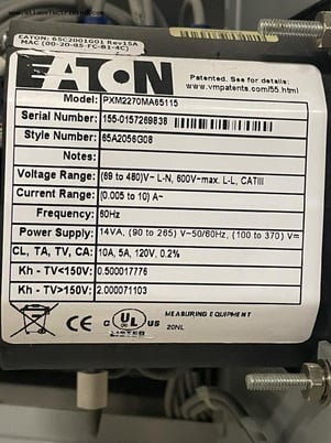 400 Amps, Eaton #POW-R-LINE, Low Voltage Switchboard 415Y/240 Volts, N3R (12ea) - Image 6