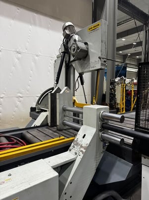 25" x 30.5" Hyd-Mech #V-25APC, automatic vertical tilt frame saw, 10 HP - Image 5