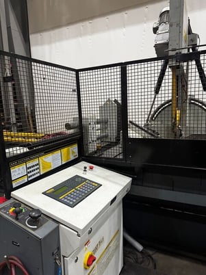 25" x 30.5" Hyd-Mech #V-25APC, automatic vertical tilt frame saw, 10 HP - Image 7