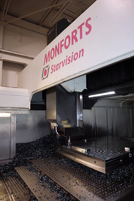 Starvision #PC-3223, gantry machining centers, 90 automatic tool changer, 125" X Travel, 90" Y Travel, 39.3" - Image 5