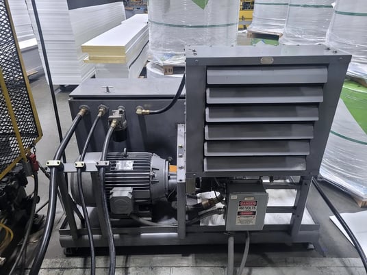 500 Ton, Blow #LC2-500-60-48, straight side double crank, 10" stroke, 10" adj., 20-60 SPM, 68" x48"bed, air - Image 5