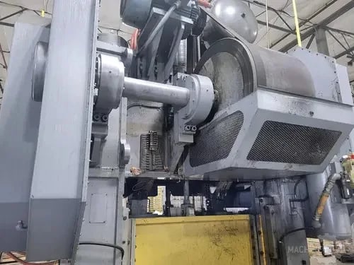 500 Ton, Blow #LC2-500-60-48, straight side double crank, 10" stroke, 10" adj., 20-60 SPM, 68" x48"bed, air - Image 6