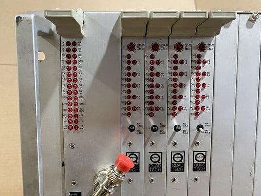 Quad Tech #RGS-V, System Controller, 100-240 VAC, 1A-.5A 50/60Hz, w/ CPU subpanel & switches - Image 4