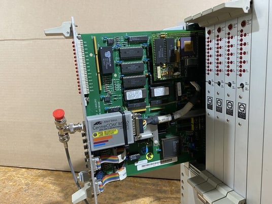 Quad Tech #RGS-V, System Controller, 100-240 VAC, 1A-.5A 50/60Hz, w/ CPU subpanel & switches - Image 7