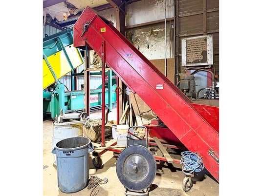 Can Densifier, Chicago Pneumatic MFG #CD3600, 7" x 13" x 20" biscuit, 25 HP, 2010 - Image 2