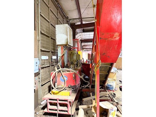 Can Densifier, Chicago Pneumatic MFG #CD3600, 7" x 13" x 20" biscuit, 25 HP, 2010 - Image 4