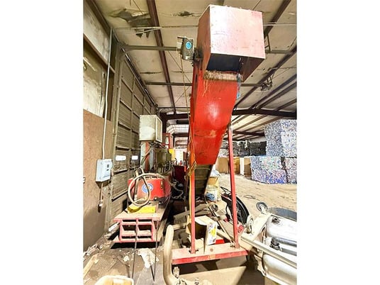 Can Densifier, Chicago Pneumatic MFG #CD3600, 7" x 13" x 20" biscuit, 25 HP, 2010 - Image 5