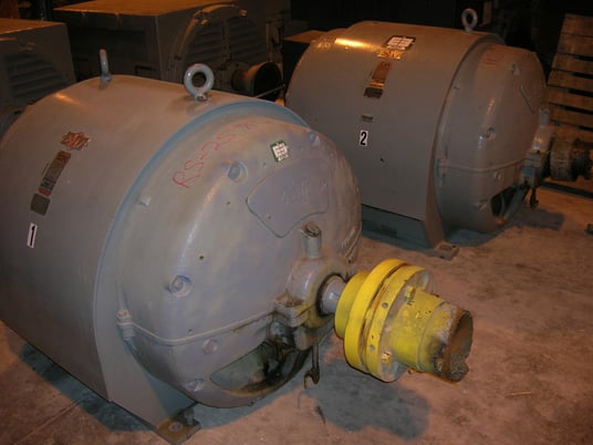 1500 HP 1200 RPM Electric Machinery, Frame 4500, DP, 2300 Volts (3 available) - Image 3