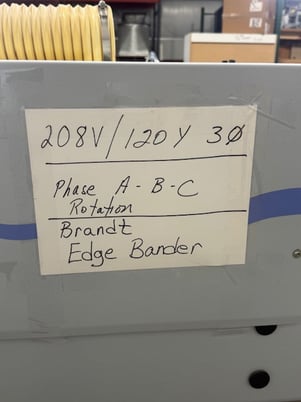 Brandt #O-KDN-530C, edgebander, 2008 - Image 5