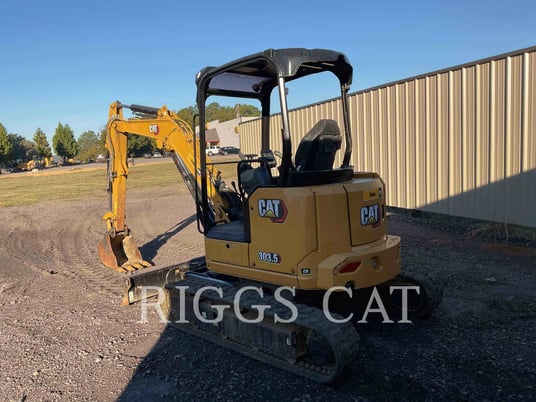 Caterpillar 303.507CR, Crawler Excavator, 694 hours, S/N: RE903523, 2023 - Image 4