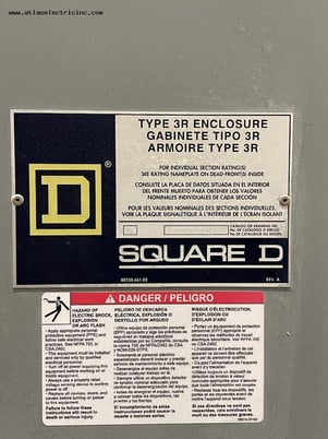 800 Amps, Square D #QED-2, 480Y/277 Volts Switchboards (12ea) - Image 2