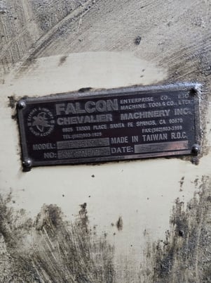 Chevalier #FM-3VK, vertical milling machine, 10" x50" table, 3 HP - Image 2