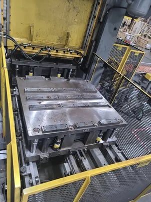 500 Ton, Blow #LC2-500-60-48, straight side double crank, 10" stroke, 10" adj., 20-60 SPM, 68" x48"bed, air - Image 7