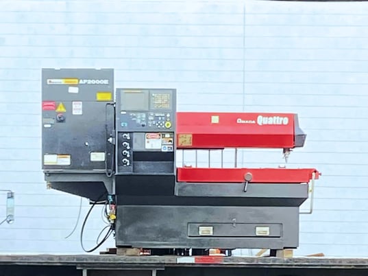 Amada #AF2000E, laser cutters, 2000 watts, Fanuc 16i-L, 2007 - Image 2
