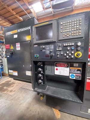 Amada #AF2000E, laser cutters, 2000 watts, Fanuc 16i-L, 2007 - Image 5
